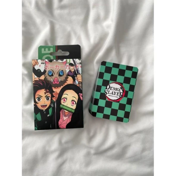 Anime Demon Slayer İskambil Poker Kartı - 4