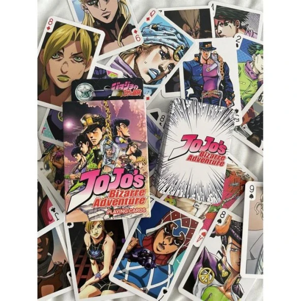 JOJOS TASARIM İSKAMBİL POKER KARTI - 3