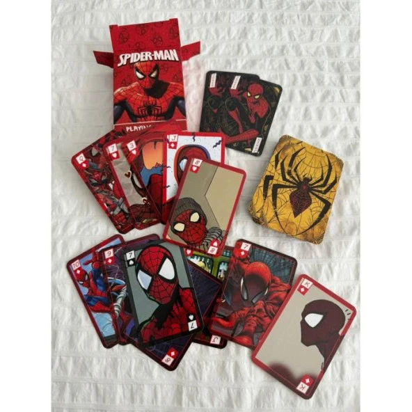 Spiderman İskambil Poker Kartı