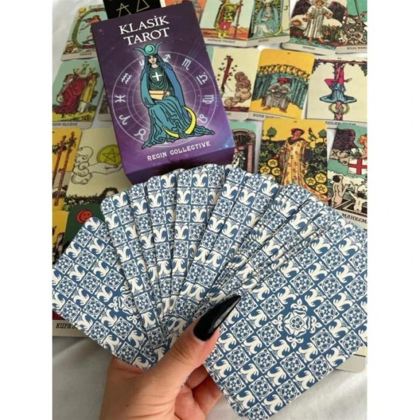 REGIN Borderless Klasik Tarot Kartları ve Başlangıç Tarot Kitabı - 2