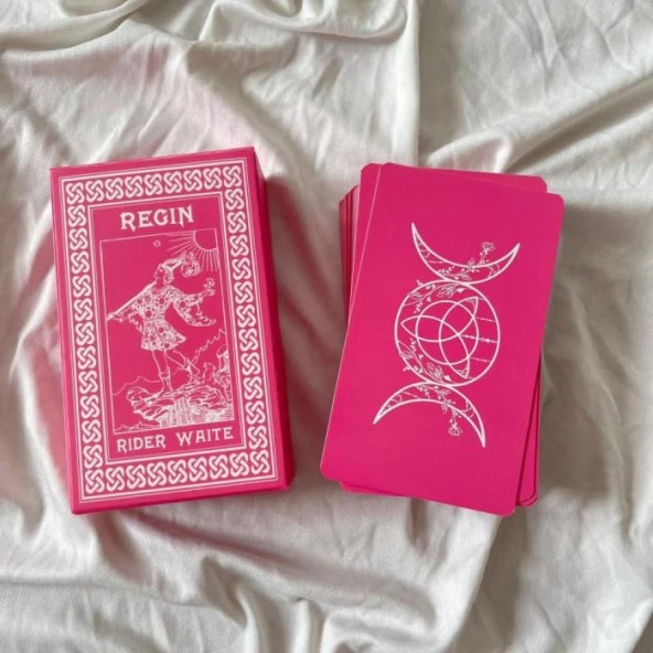 78 Kartlı Regin Pink Rider Waite Tarot Destesi