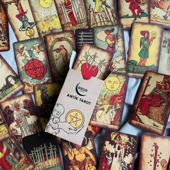 78 Kartlı Regin Antik Tarot Destesi