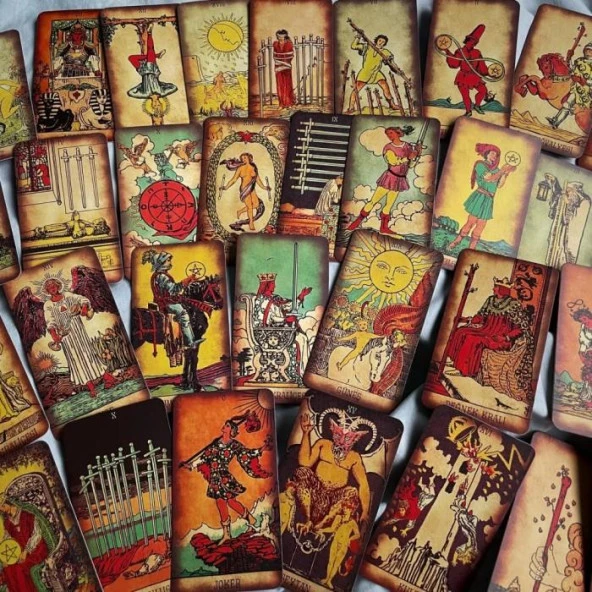 78 Kartlı Regin Antik Tarot Destesi - 2
