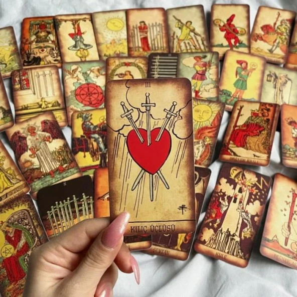 78 Kartlı Regin Antik Tarot Destesi - 3