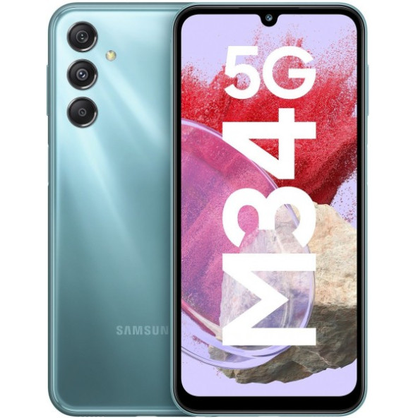 Samsung Galaxy M34 5G 128 GB 6 GB Ram Mavi (Samsung Türkiye Garantili)