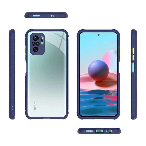 Xiaomi Poco M5S Uyumlu  Uyumlu Kılıf​​Kaff Kapak - 9