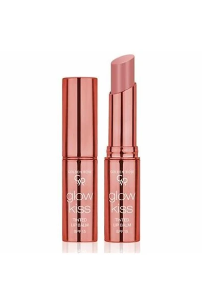 Golden Rose Glow Kiss Tinted Lip Balm No: 01 Vanilla Latte - Renkli Dudak Nemlendirici