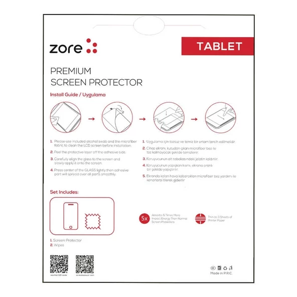 Xiaomi Redmi Pad Tablet Blue Nano Ekran Koruyucu - 9