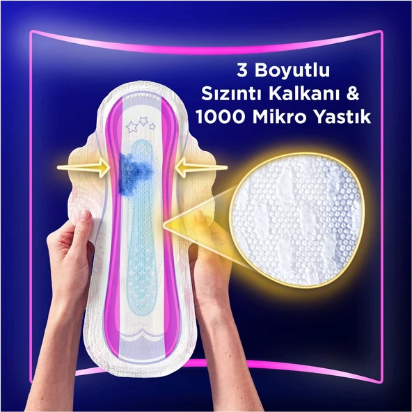 Orkid Platinum Gece Extra Ped 20x3 60 Adet - 3
