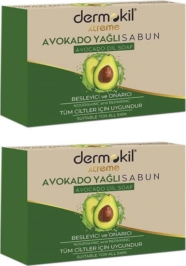 Dermokıl 100 gr Sabun Avokado Yaglı 2'li