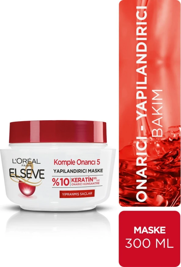 L'Oréal Paris Elseve Komple Onarıcı 5 Maske 300 ml