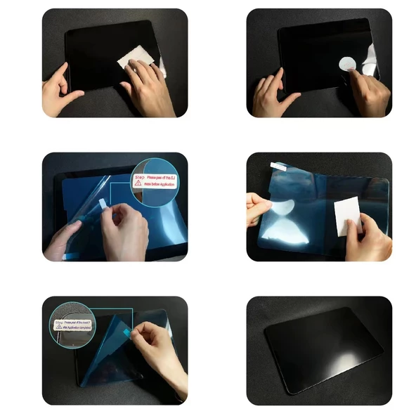iPad Pro 10.5 (7.Nesil) Kağıt Hisli Mat Davin Paper Like Tablet Ekran Koruyucu - 4