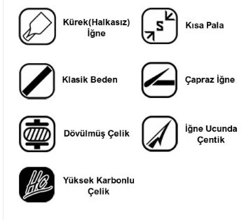 VMC National Olta İğnesi 9284 BRONZ NO: 1-0 - 50'li Paket - 3