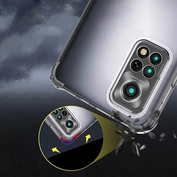Xiaomi Mi 12T Uyumlu  Uyumlu KılıfKamera Korumalı Nitro Anti Shock Silikon - 3