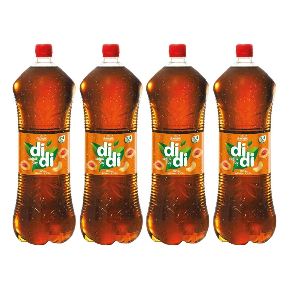 Didi Soğuk Çay Şeftali 2500 ml x 4 Adet