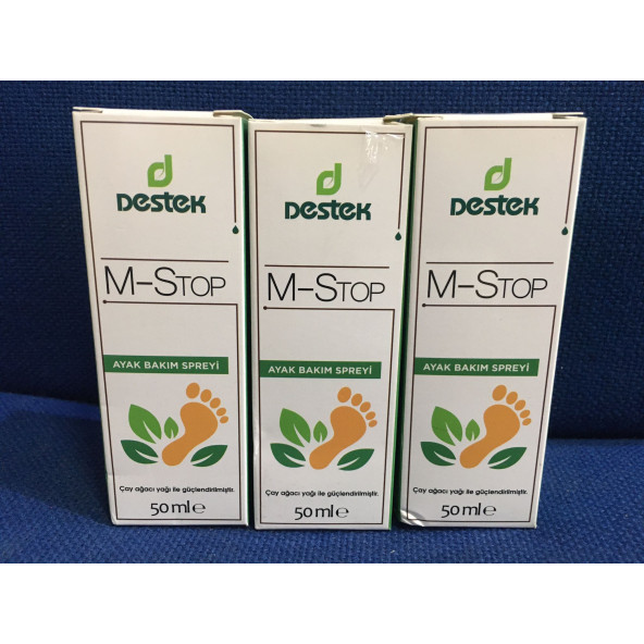 Destek M-stop Ayak Bakım Spreyi 50 ml X 3 Adet