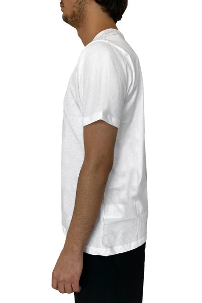 Lumberjack 4M M-Ct106 Bsc V Nk T-Sh 4Fx Kkol T-Shırt - Resim 2