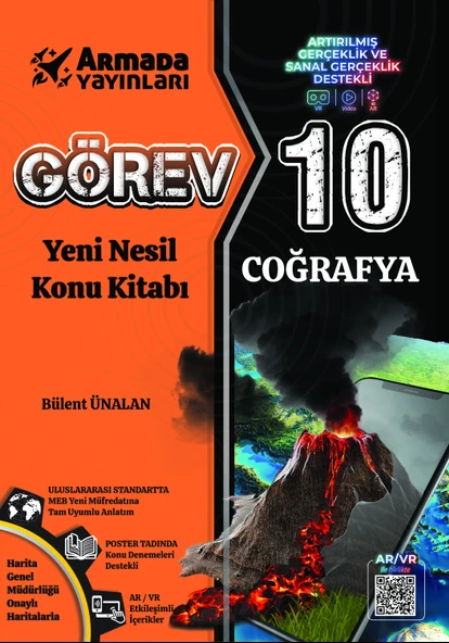 Armada Yayınevi Görev 10.sınıf Coğrafya Yeni Nesil Konu Kitabı