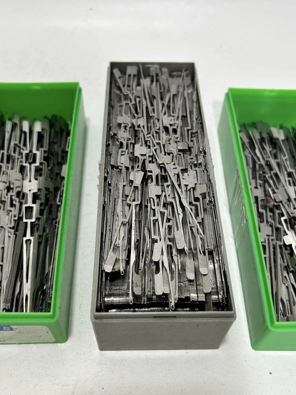 Tekstil Makinesi Örgü İğnesi 3000 Adet - Resim 4