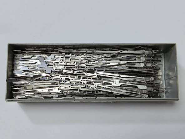 Tekstil Makinesi Örgü İğnesi 690 Adet - Resim 4