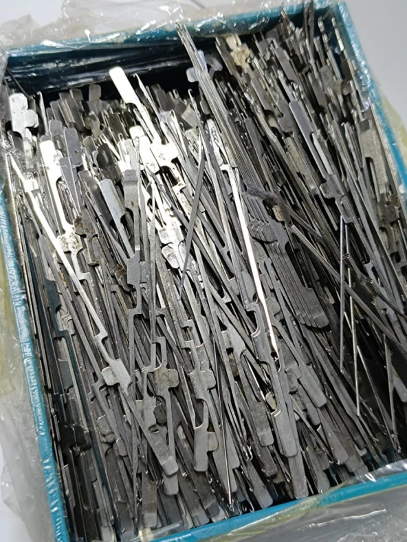 Tekstil Makinesi Örgü İğnesi 1790 Adet - Resim 6