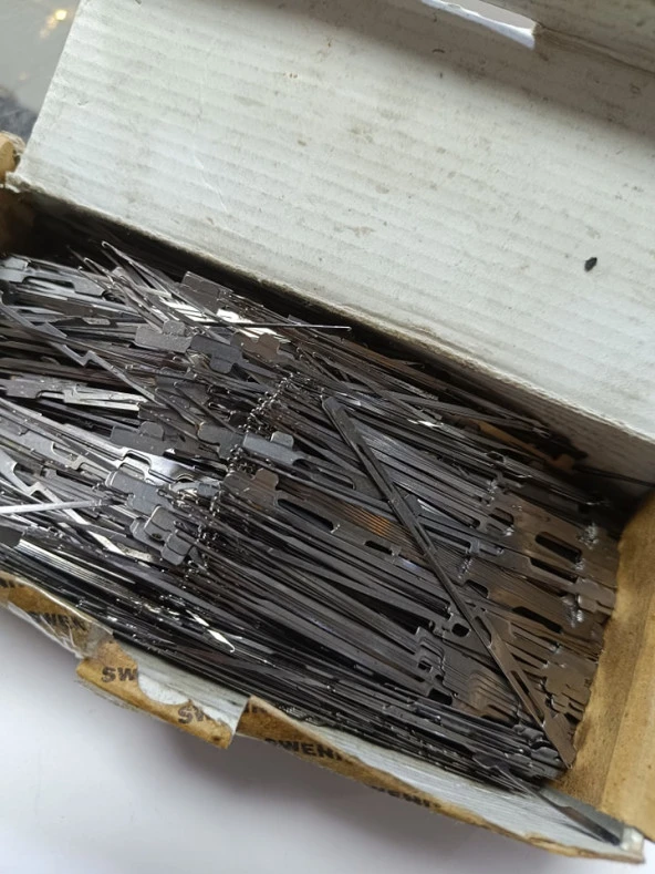 Tekstil Makinesi Örgü İğnesi 2250 Adet - Resim 5