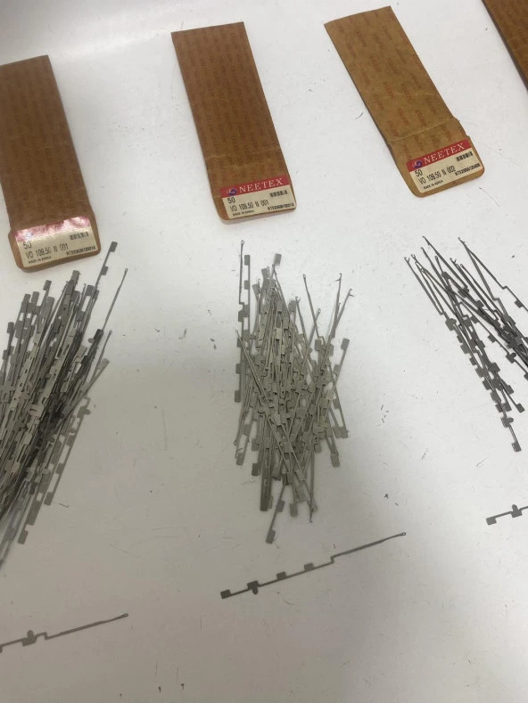 Tekstil Makinesi Örgü İğnesi 125 Adet - 4