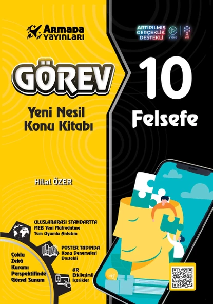 Armada Yayınları 10. Sınıf Görev Felsefe Yeni Nesil Konu Kitabı