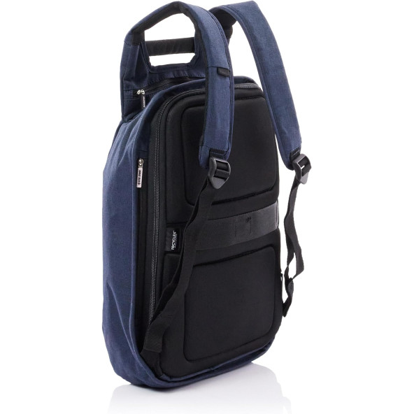 SAMSONITE KB3-01-001 14.1" Securipak Notebook Sırt Çantası, Suya Dayanıklı, , Yetişkin, Mavi - 2
