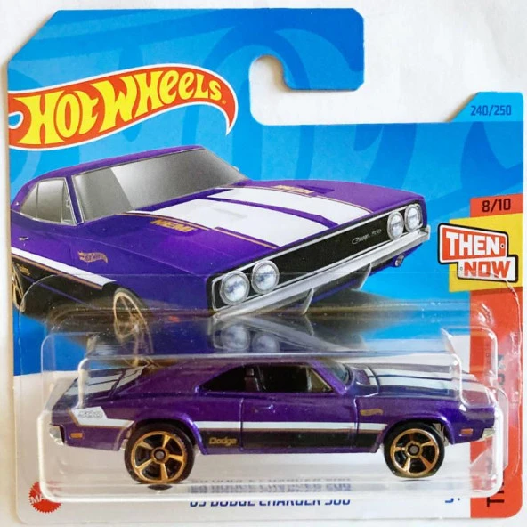 Hot Wheels Tekli Arabalar 69 Dodge Charger 500 HKJ46 - 4