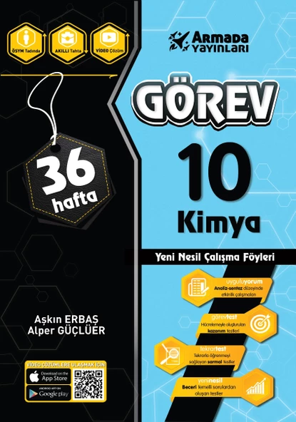 Genel Armada 10.sınıf Görev Kimya Yeni Nesil Çalışma Föyleri