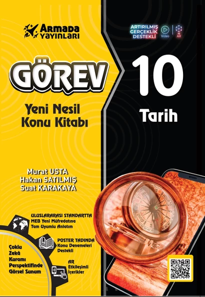 Armada Yayınları Armada 10.sınıf Görev Tarih Konu Kitabı Yeni Nesil