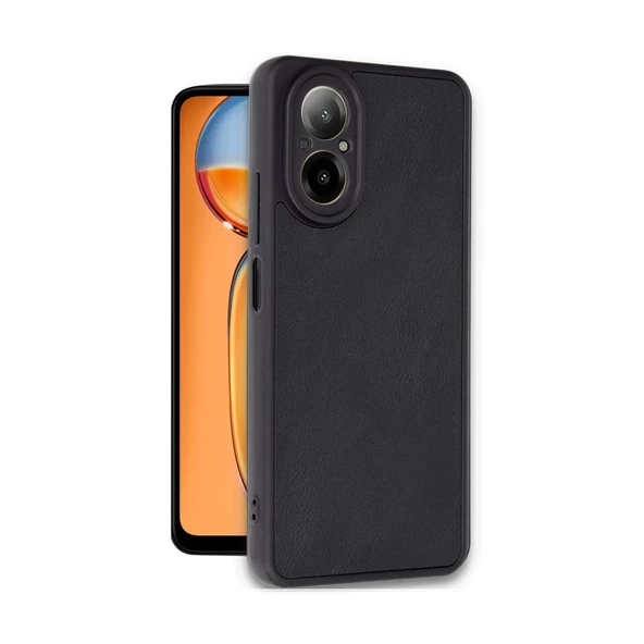 Realme 12 Lite Kılıf Aras Seri Deri Kapak - 7