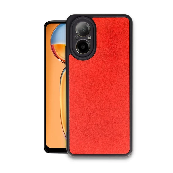 Realme 12 Lite Kılıf Aras Seri Deri Kapak - 10