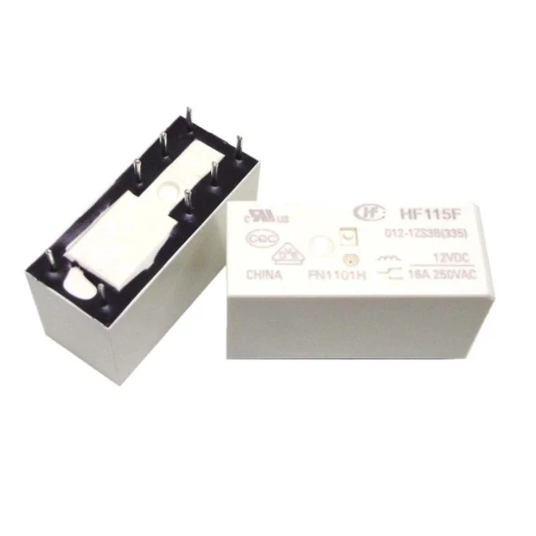 Hongfa HF115F 012-1ZS3B(335) 12V 16A 1C 8 Pin Minyatür Pcb Güç Rölesi - 5 Adet - Resim 4