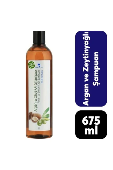 Hunca Şampuan 675 ml Zeytinyağlı Argan Özü ürün görseli