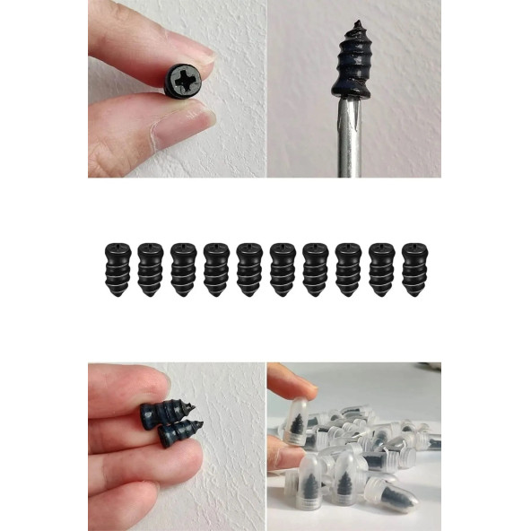 2 Kutu 20 Adet Araba Lastiği Tamir Kauçuğu - 4