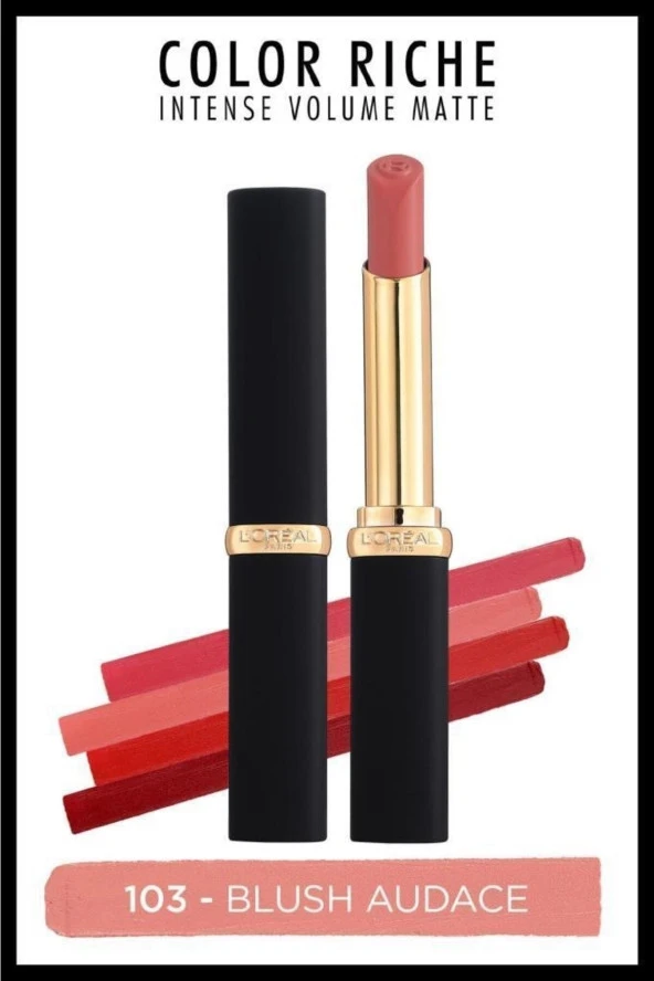 L'Oreal Paris Color Riche Intense Volume Matte Ruj - 103 Blush 30147935
