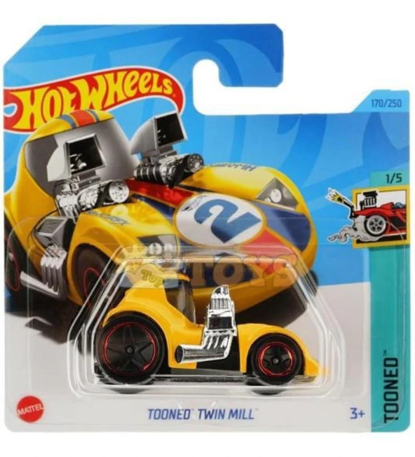 Hot Wheels Tekli Arabalar Tooned Twin Mill HKJ84 - 2
