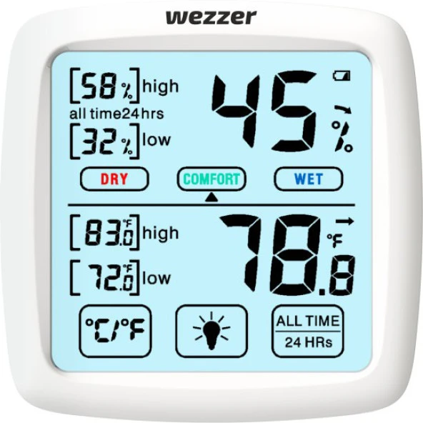 Wezzer Teo TH30 Termo Higrometre