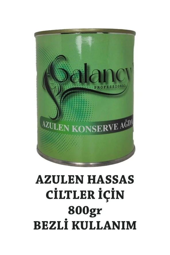 Azulen Konserve Sir Ağda Hassas Ciltler Için 800gr