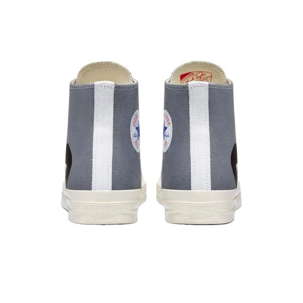 Converse X Comme Des Garçons Play Chuck 70 Unisex Gri Sneaker Unisex Spor Ayakkabı 171847C.057 - 8