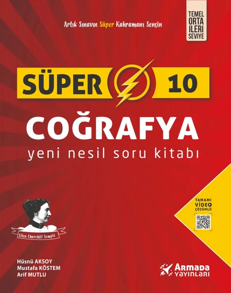 Armada 10.sınıf Süper Coğrafya Soru Kitabı Yeni Nesil