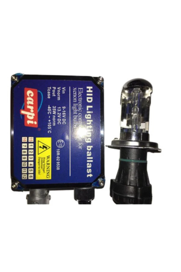 Zenon Ampul Seti 8000 K H-4 Fişli Tip Uyumlu - Resim 3