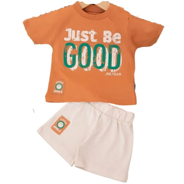 NAZAR JUST BE GOOD BASKILI ERKEK BEBEK TAKIM - 2