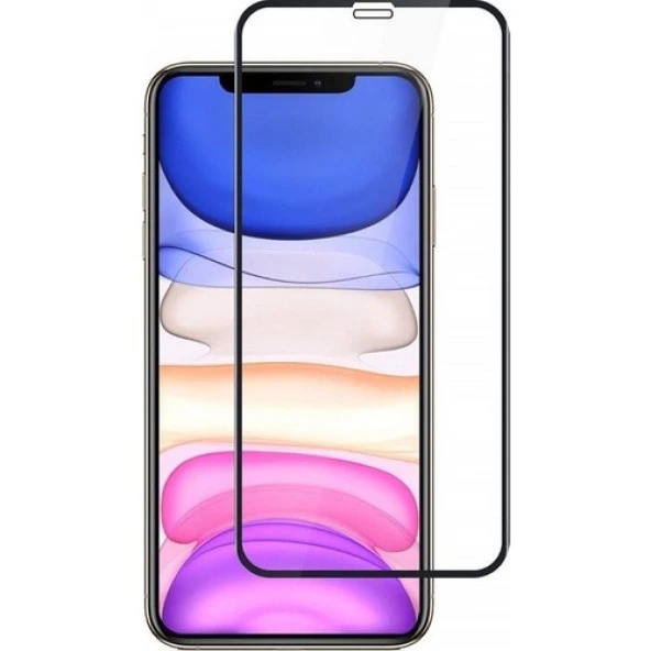 iPhone 11 Ekran Koruyucu 9D Kırılmaz Cam Tam Kaplayan