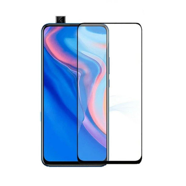 Huawei Y9 Prime 2019 Ekran Koruyucu 9D Tam Kaplayan Kavisli