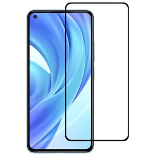 Xiaomi Mi 11 Lite Ekran Koruyucu 9D Tam Kaplayan Kavisli