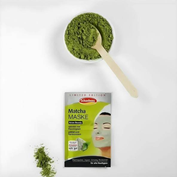 Schaebens Matchalı Maske 2li - 3