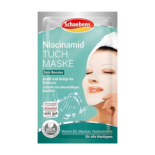 Schaebens Niacinamid Tuch Maske